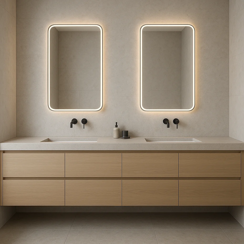 Diseo de baño elegante por OMAH STUDIO
